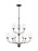 Windom Nine Light Chandelier | 3102809EN3-710