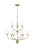 Windom Nine Light Chandelier | 3102809EN3-848