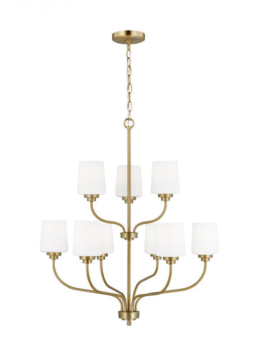 Windom Nine Light Chandelier | 3102809EN3-848