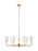 Foxdale Nine Light Chandelier | 3109309EN-848