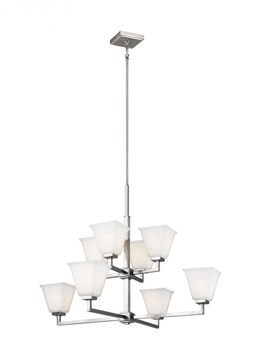 Ellis Harper Classic 8-light Indoor Dimmable Ceiling Chandelier Pendant Light In Brushed Nickel Silv | 3113708-962