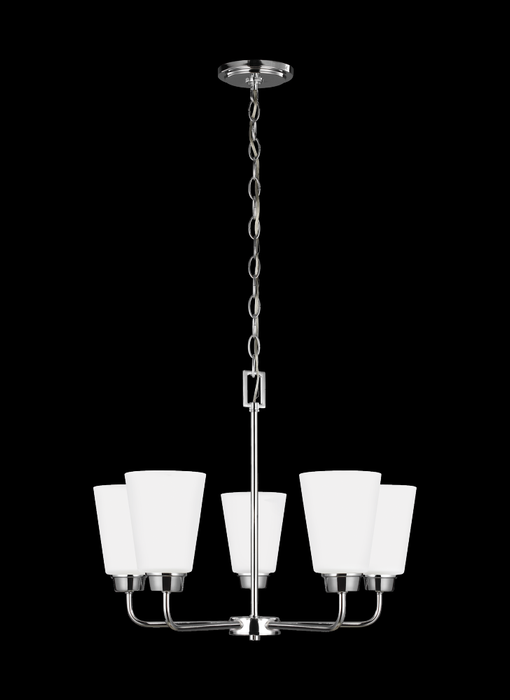 Generation Lighting Five Light Chandelier