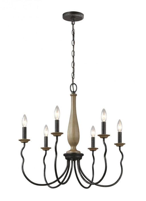 Generation Lighting Simira Six Light Chandelier