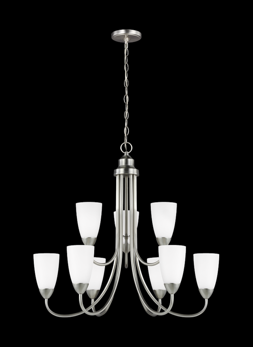 Generation Lighting Nine Light Chandelier