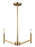Vector Three Light Chandelier | 3124303-848