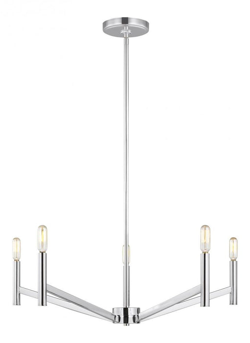 Vector Five Light Chandelier | 3124305EN-05