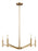 Vector Five Light Chandelier | 3124305EN-848