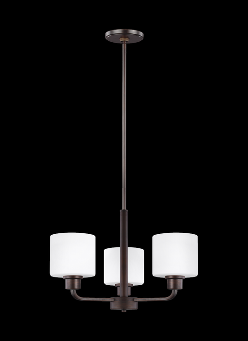 Canfield Three Light Chandelier | 3128803-710