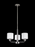 Canfield Three Light Chandelier | 3128803-962