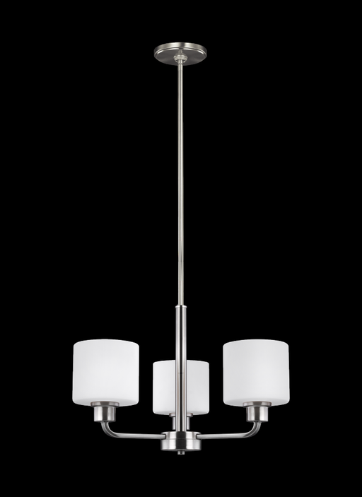 Canfield Three Light Chandelier | 3128803-962