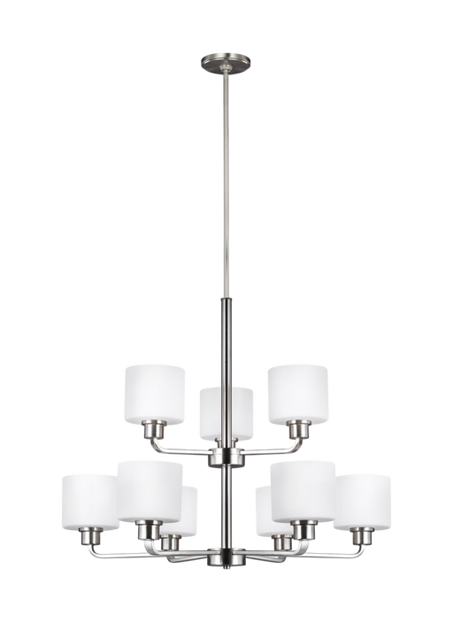 Canfield Nine Light Chandelier | 3128809-962