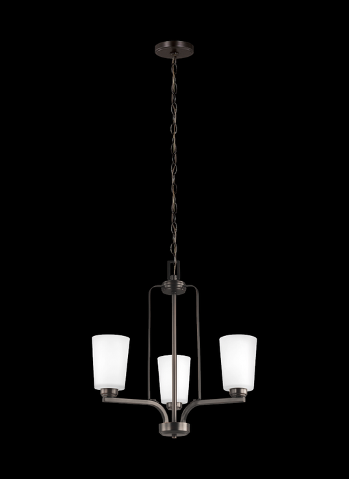 Franport Three Light Chandelier | 3128903-710