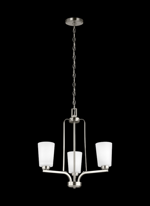 Franport Three Light Chandelier | 3128903-962