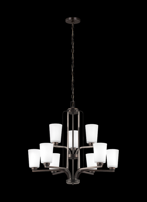 Franport Nine Light Chandelier | 3128909-710