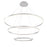 Spunto, Led Chandelr, 3tier, Slv | 31474-016