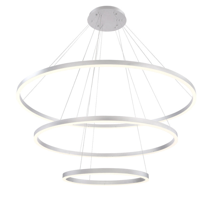 3-tiers 3-light 61" Integrated Led Grand Chandelier | 31474-016