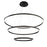 Spunto, Led Chand, 3tier, M Blk | 31474-023