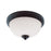 2 Light Flush Mount | 314F2-BRZ