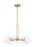 Visual Comfort & Co. Studio Collection Five Light Medium Chandelier