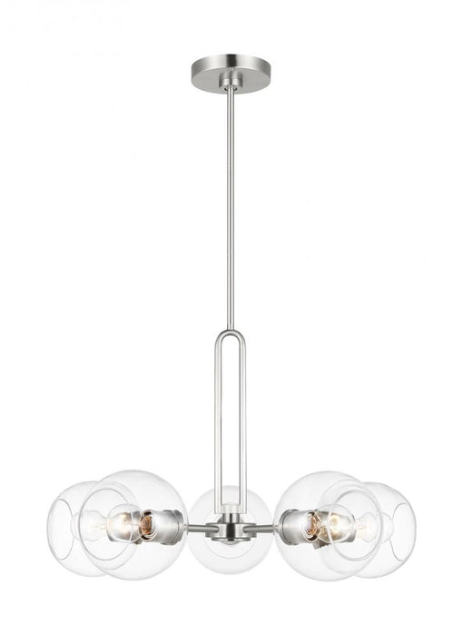 Visual Comfort & Co. Studio Collection Five Light Medium Chandelier