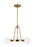 Clybourn Three Light Chandelier | 3161603-848