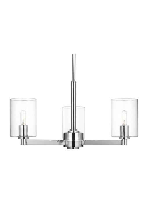 Fullton Three Light Chandelier | 3164203C-05