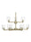 Fullton Nine Light Chandelier | 3164209C-848