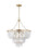 Jackie Six Light Chandelier | 3180706EN-848
