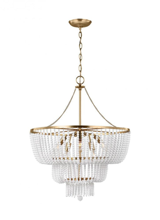 Jackie Six Light Chandelier | 3180706EN-848