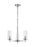 Zire Three Light Chandelier | 3190303-05