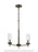 Zire Three Light Chandelier | 3190303-778