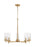 Zire Five Light Chandelier | 3190305EN-848