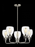 Belton Five Light Up Chandelier | 3214505-962