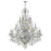 Crystorama Imperial 26 Light Hand Cut Crystal Polished Chrome Chandelier