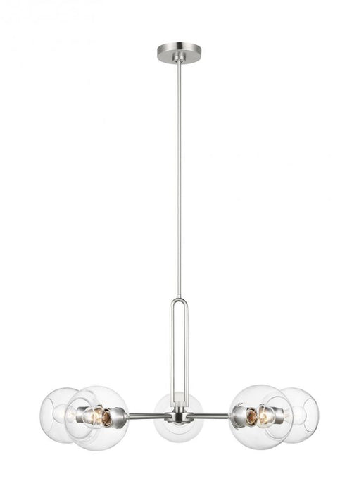 Visual Comfort & Co. Studio Collection Five Light Large Chandelier