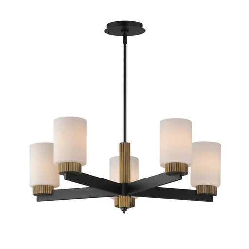 Ruffles-single-tier Chandelier | 32655SWBKAB