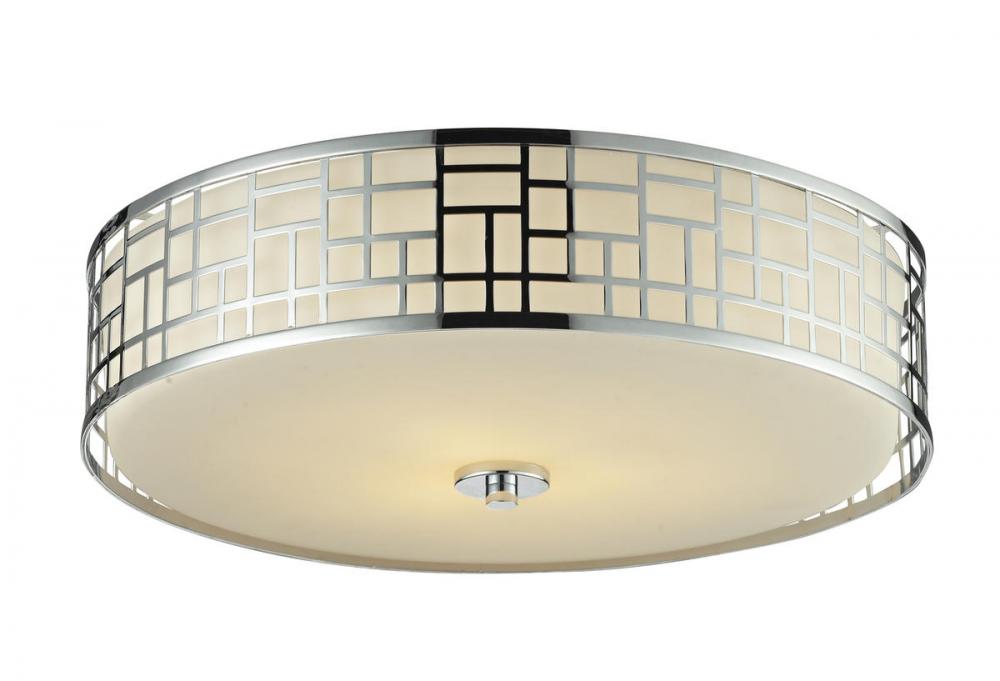 3 Light Flush Mount | 328F20-CH