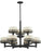 9 Light Chandelier | 329-9-BRZ