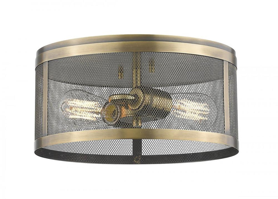 2 Light Flush Mount | 331F12-NB