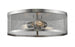 3 Light Flush Mount | 331F18-BN