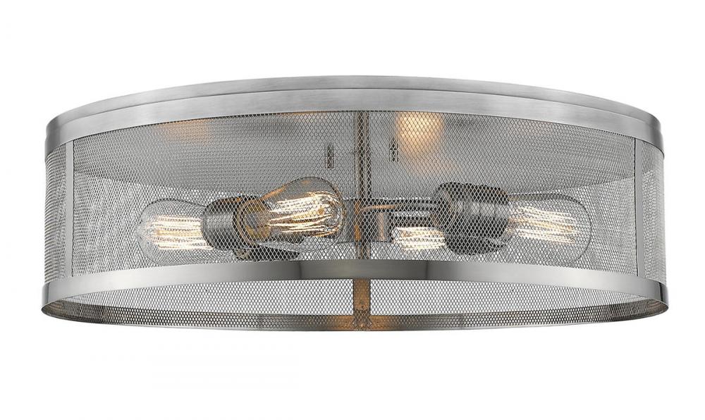 4 Light Flush Mount | 331F21-BN