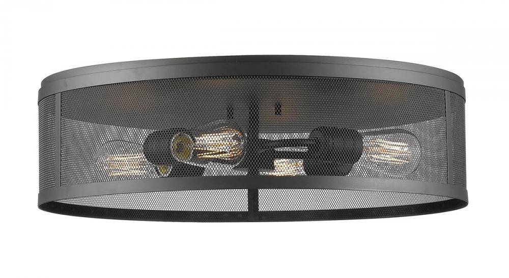 4 Light Flush Mount | 331F21-BRZ