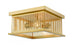 2 Light Flush Mount | 333F2BR