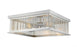 4 Light Flush Mount | 333F4BN