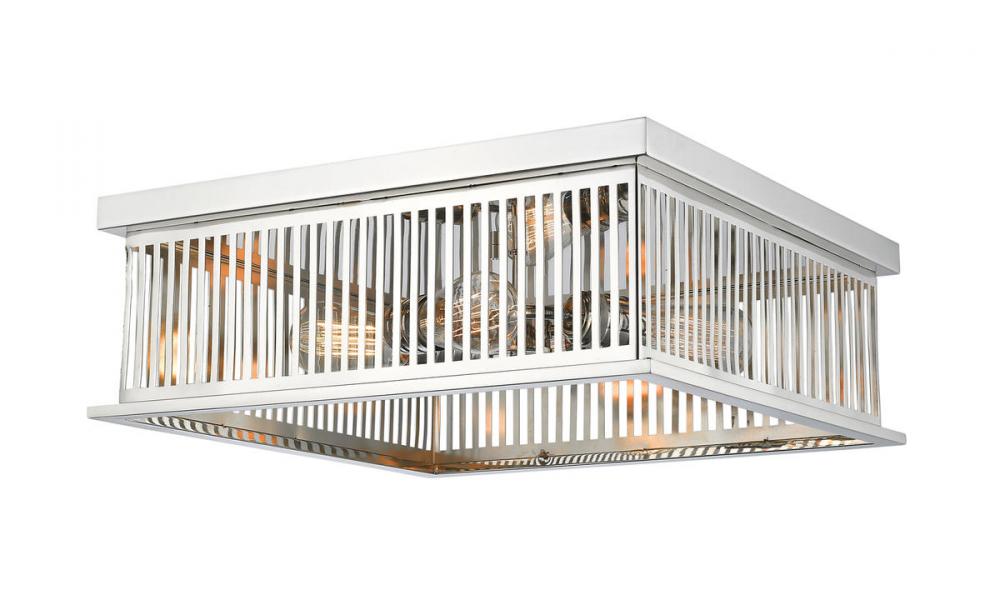 4 Light Flush Mount | 333F4PN