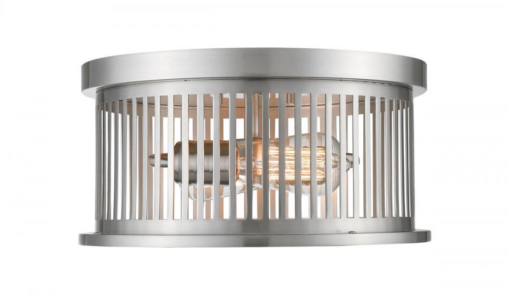 2 Light Flush Mount | 334F2BN