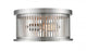 2 Light Flush Mount | 334F2BN