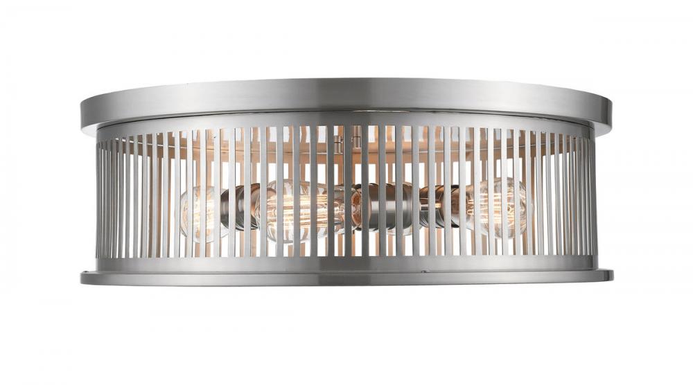 4 Light Flush Mount | 334F4BN
