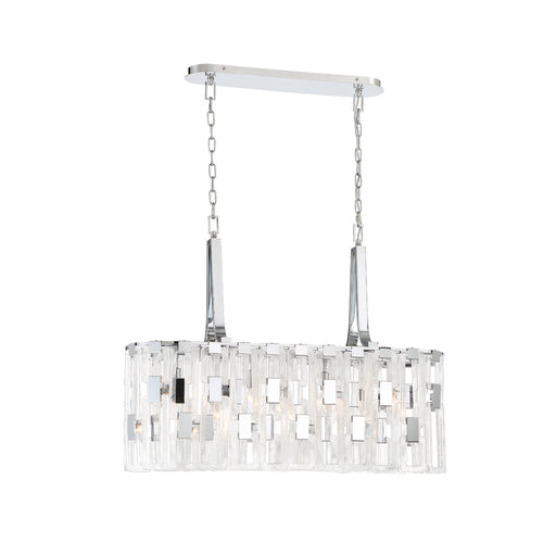 Viviana, 7 Light  Chandlr,oval,chr | 33742-014