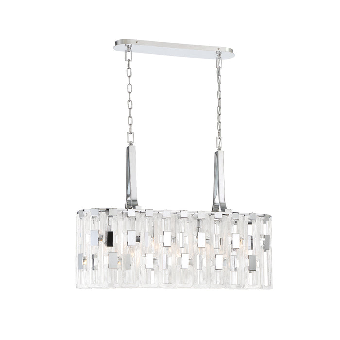 Viviana, 7 Light  Chandlr,oval,chr | 33742-014